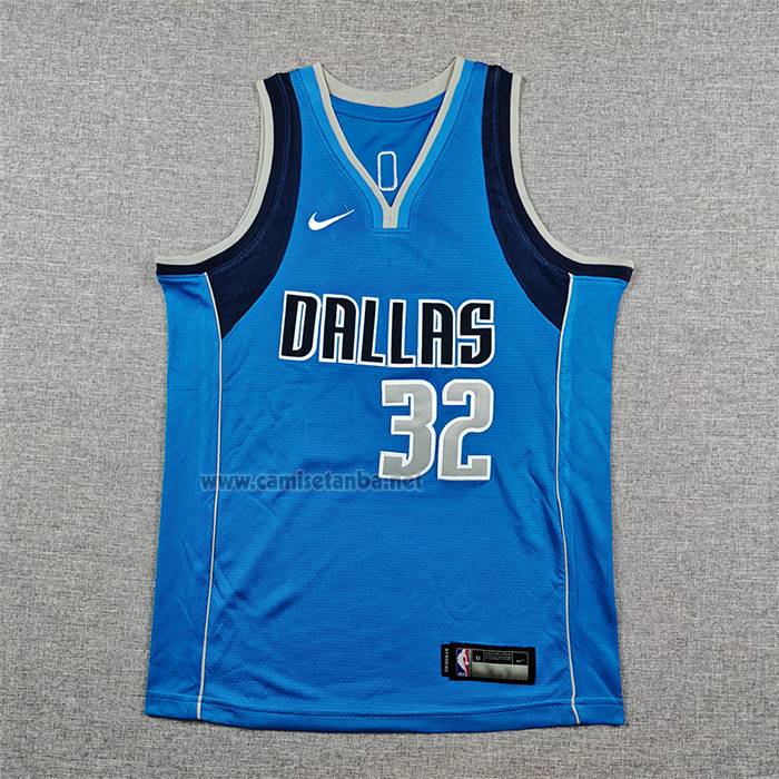 Camiseta Nino Dallas Mavericks Cooper Flagg NO 32 Icon 2025-26 Azul